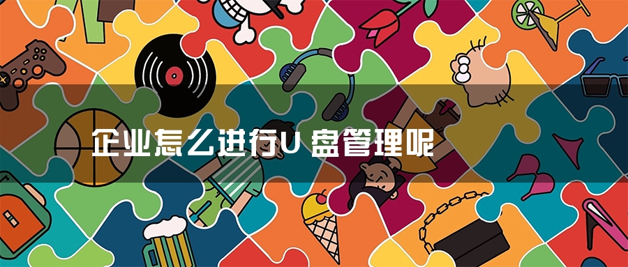 企业怎么进行U盘管理呢 企业怎么进行U盘管理呢