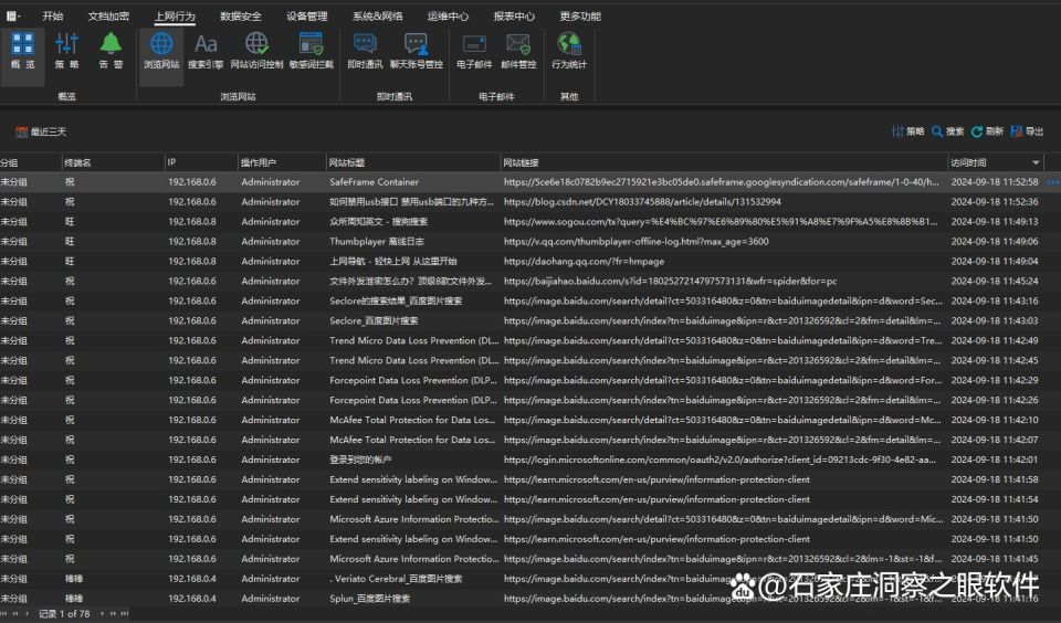 如何精准监控员工上网:这款员工上网行为监控告诉你(图3) 如何精准监控员工上网:这款员工上网行为监控告诉你(图3)