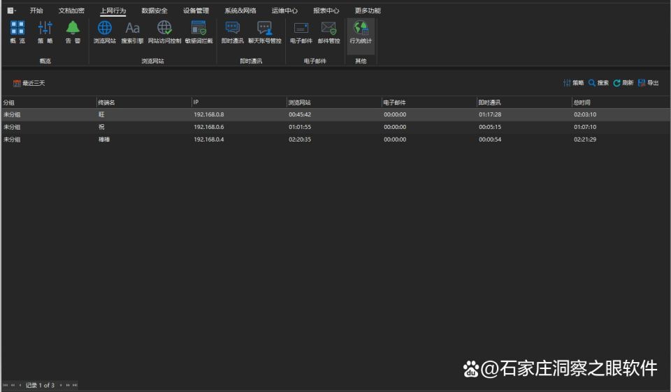 如何精准监控员工上网:这款员工上网行为监控告诉你(图6) 如何精准监控员工上网:这款员工上网行为监控告诉你(图6)