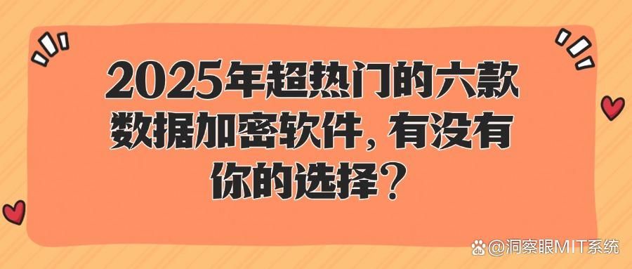 2025年六大数据加密软件推荐 | 强力保护您的隐私与安全(图1)