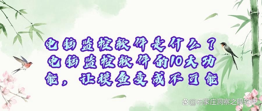 想要监控公司电脑？电脑监控软件你了解吗？一文带你了解电脑监控软件的十大功能(图1)
