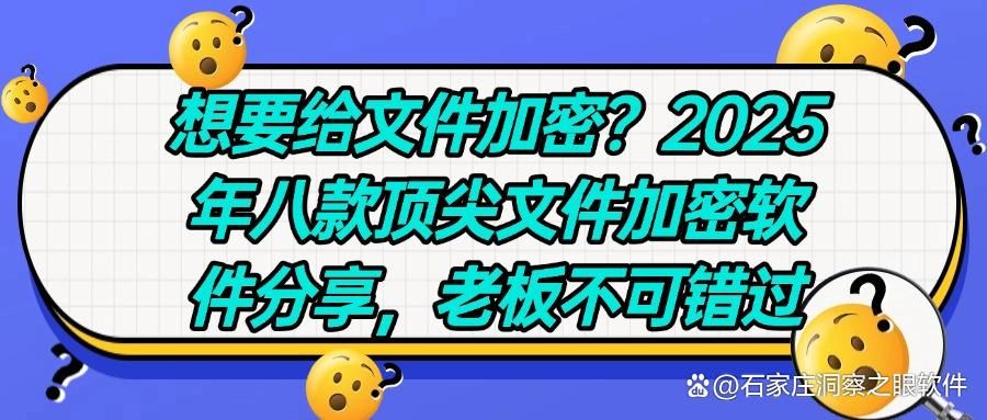 2025年好用不踩雷的文件加密软件TOP8,让数据安全无忧(图1)