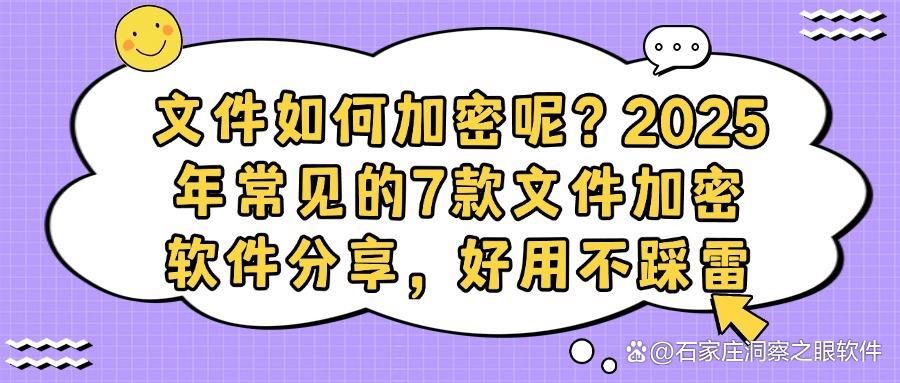 2025年常用的7款文件加密软件,办公文件怎么加密,赶紧码住!(图1)