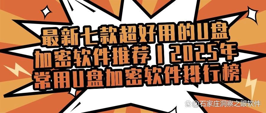 u盘加密软件有哪些？2025年必备的u盘加密神器分享（共七款！提前布局！）(图1)