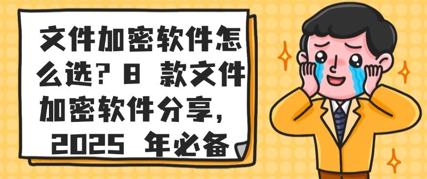 文件加密软件怎么选？看这里，这 8 款文件加密软件推荐，码住(图1)
