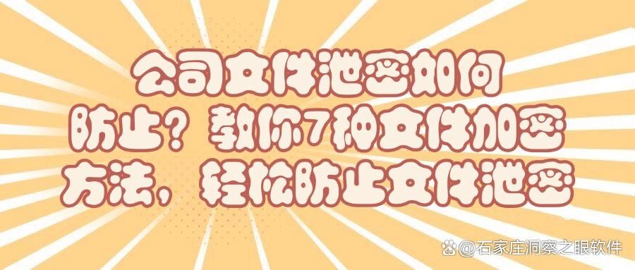 文件怎么加密?推荐7种文件加密方法,简单又高效(图1)