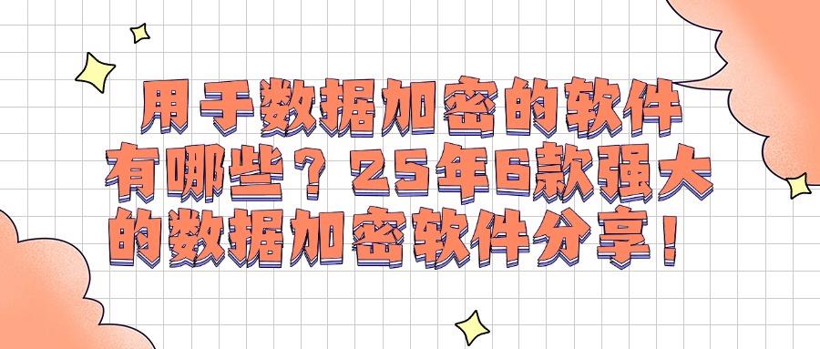 数据加密软件有哪些?2025年6款功能强大的数据加密软件推荐(图1) 数据加密软件有哪些?2025年6款功能强大的数据加密软件推荐(图1)