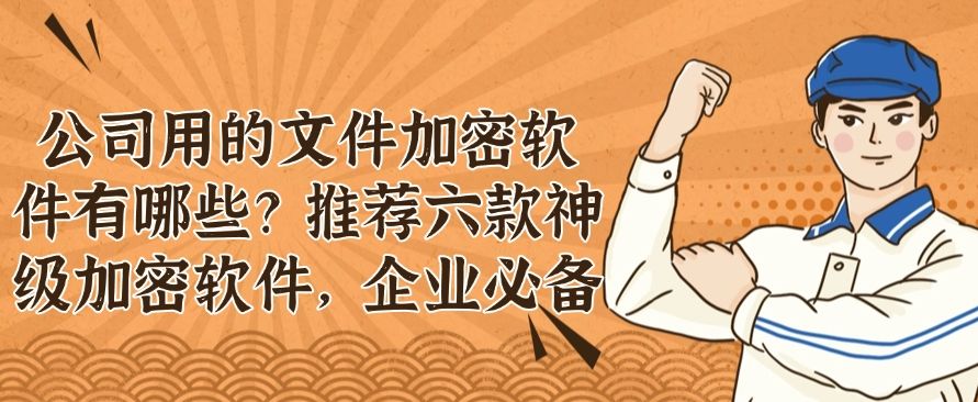 公司用的文件加密软件有哪些？推荐六款神级加密软件！(图1)