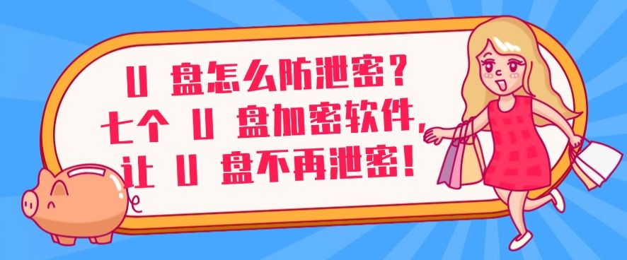 U 盘怎么防泄密？七个 U 盘加密软件，保护U 盘不再泄密！​(图1)