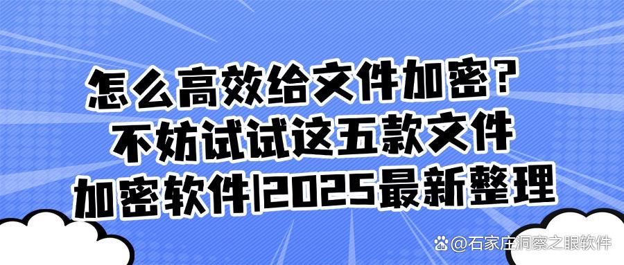 文件加密软件哪个好用?五款嘎嘎好用的文件加密软件,2025公认好用(图1)