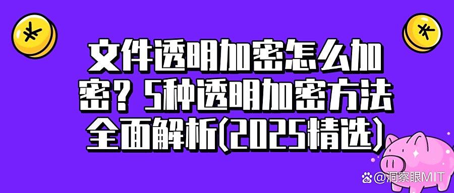 文件透明加密怎么加密?揭秘5招高效的透明加密方法,保护文件安全(图1) 文件透明加密怎么加密?揭秘5招高效的透明加密方法,保护文件安全(图1)