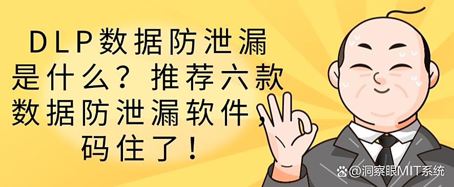 DLP数据防泄漏是什么?推荐六款数据防泄漏软件,你看好哪个?(图1) DLP数据防泄漏是什么?推荐六款数据防泄漏软件,你看好哪个?(图1)