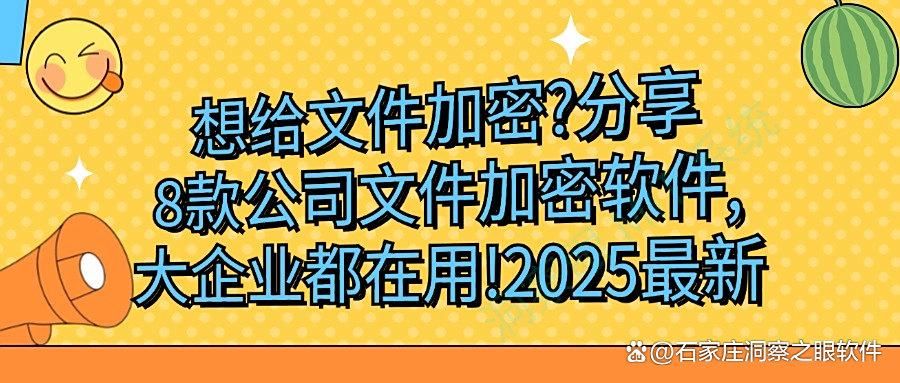 文件加密软件哪个好用?2025精选8款顶尖的文件加密软件(图1)