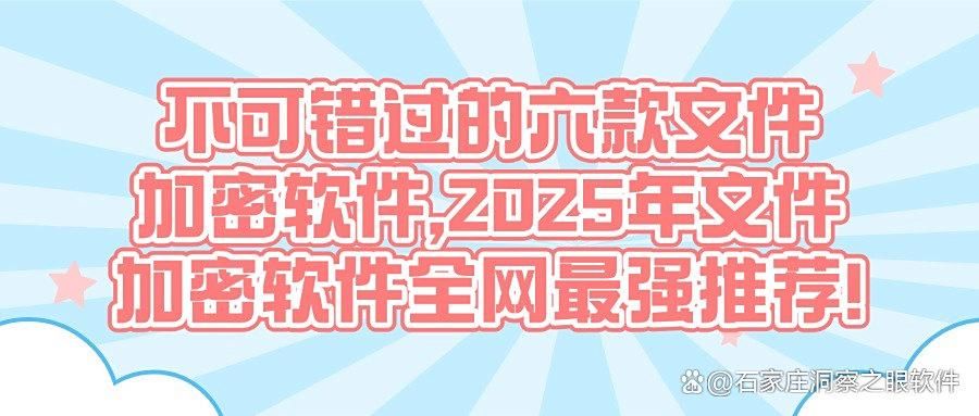 性价比TOP6|亲测六款文件加密软件,实力很强,2025超级推荐(图1)