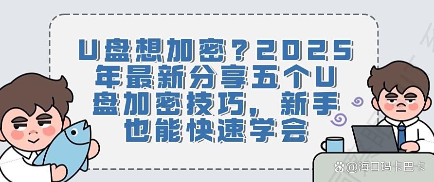 U盘想加密？2025年最新分享五个U盘加密技巧，新手也能快速掌握(图1)