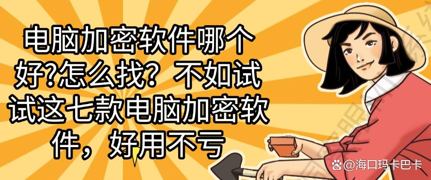 电脑加密软件哪个好?怎么找?不如试试这七款电脑加密软件!(图1) 电脑加密软件哪个好?怎么找?不如试试这七款电脑加密软件!(图1)