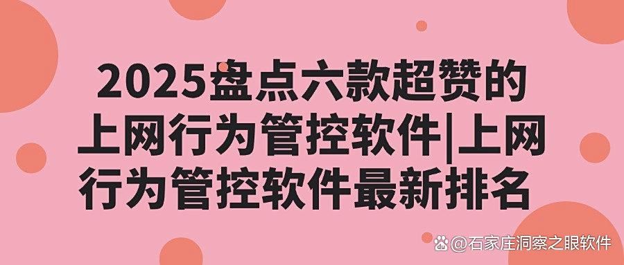 2025最新排行榜六款上网行为管控软件：打造高效、安全的网络环境(图1)