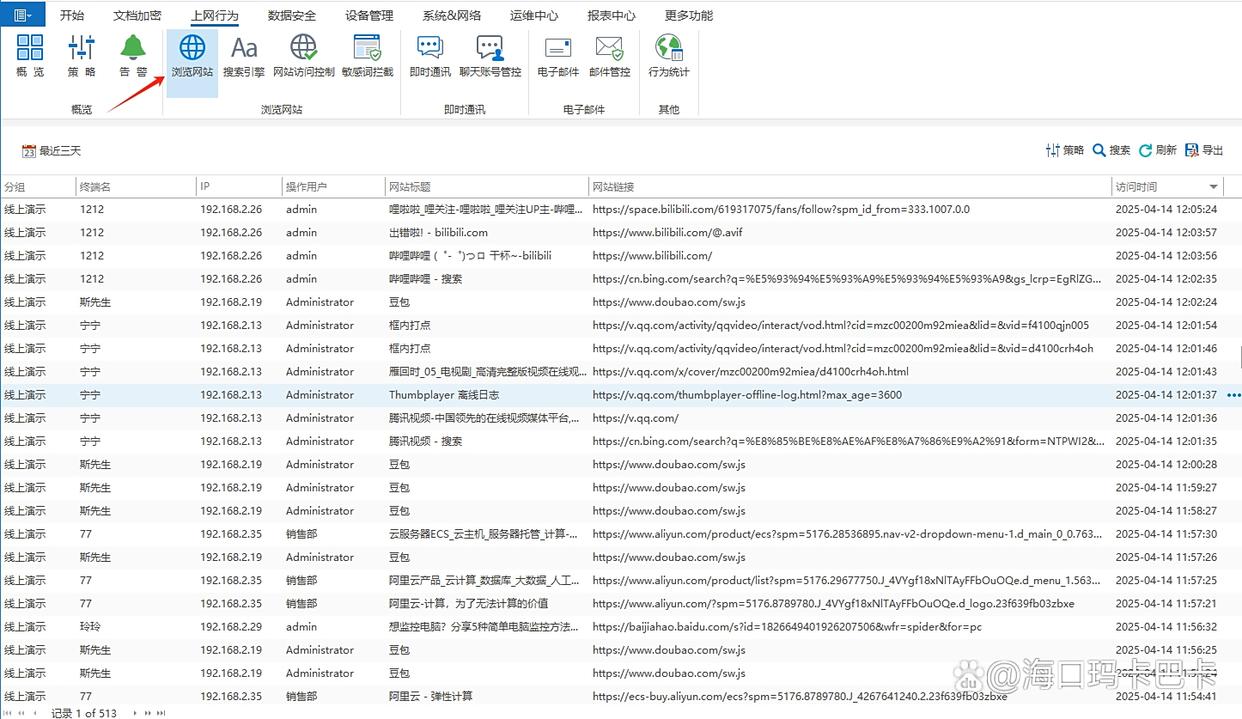 员工上网怎么管更省心?七款上网行为监控工具清单,码住(图2) 员工上网怎么管更省心?七款上网行为监控工具清单,码住(图2)