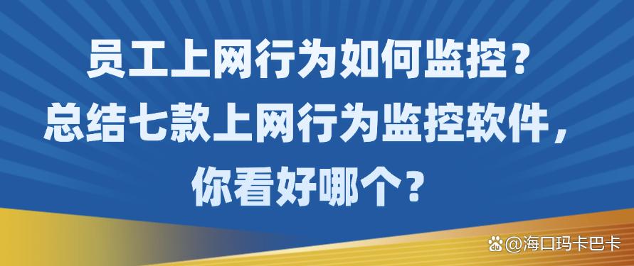 员工上网行为如何监控？总结七款上网行为监控软件，你适合哪个？(图1)
