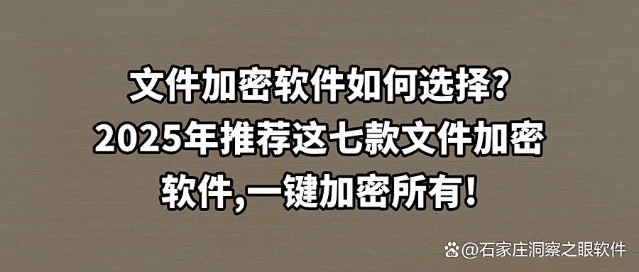 想要给文件加密？2025年七款顶尖文件加密软件分享，老板不可错过(图1)