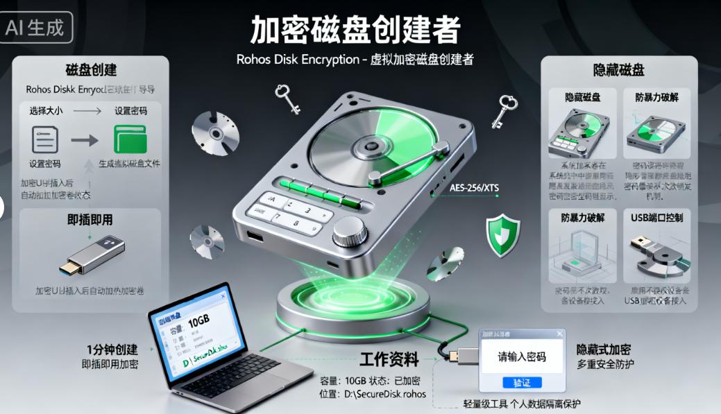 电脑如何加密?推荐六款电脑加密软件,用过的都说好!快码住!(图8) 电脑如何加密?推荐六款电脑加密软件,用过的都说好!快码住!(图8)