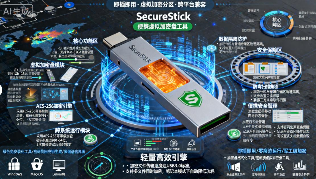 U盘想加密?推荐六款实用的U盘加密软件,保护U盘隐私安全!码住(图6) U盘想加密?推荐六款实用的U盘加密软件,保护U盘隐私安全!码住(图6)