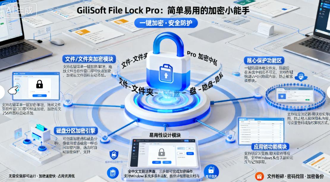 电脑怎么加密?总结六款“神级”电脑加密软件,码住啦!(图6) 电脑怎么加密?总结六款“神级”电脑加密软件,码住啦!(图6)