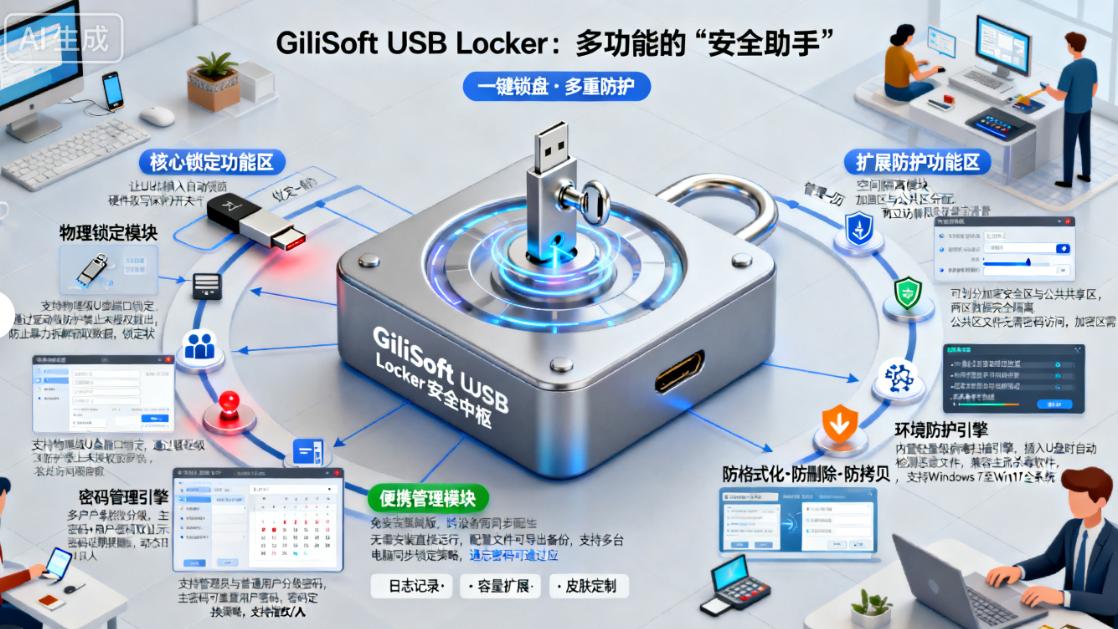 什么软件可以禁用USB端口?分享六款USB端口禁用软件,快试试!(图8) 什么软件可以禁用USB端口?分享六款USB端口禁用软件,快试试!(图8)