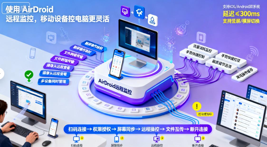 电脑屏幕怎么实时远程监控?五个远程监控方法教给你,快码住试一试(图7) 电脑屏幕怎么实时远程监控?五个远程监控方法教给你,快码住试一试(图7)