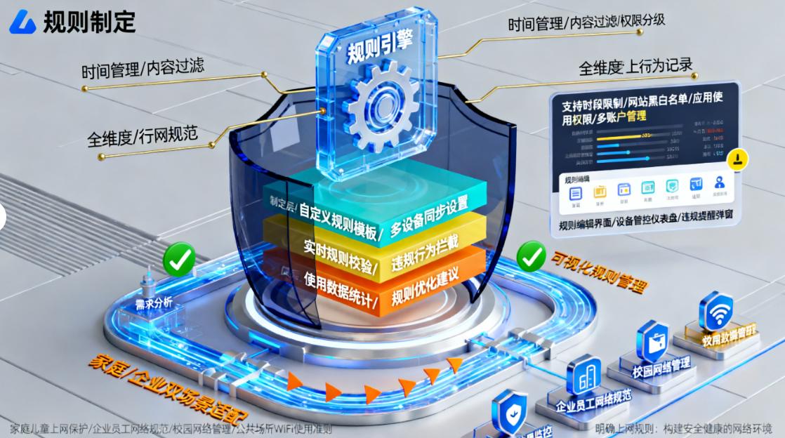 怎么管理上网行为?六个简单好使的上网管理方法分享,快来试一试!(图2) 怎么管理上网行为?六个简单好使的上网管理方法分享,快来试一试!(图2)