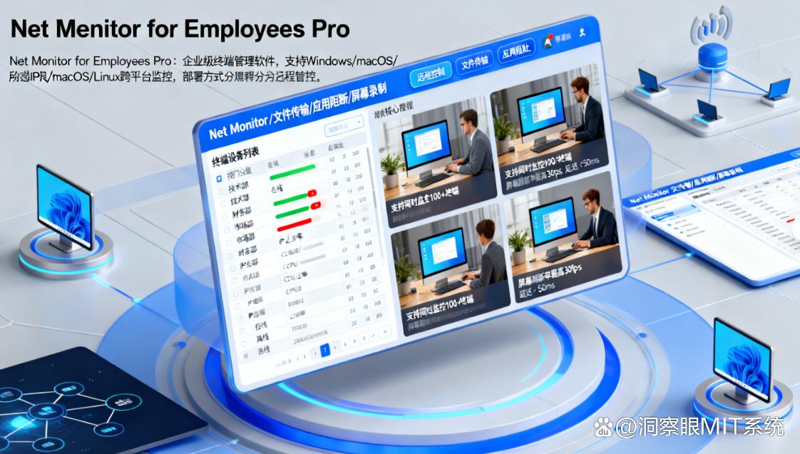 电脑实时屏幕监控软件有哪些?七款珍藏版屏幕监控软件分享,码住(图6) 电脑实时屏幕监控软件有哪些?七款珍藏版屏幕监控软件分享,码住(图6)