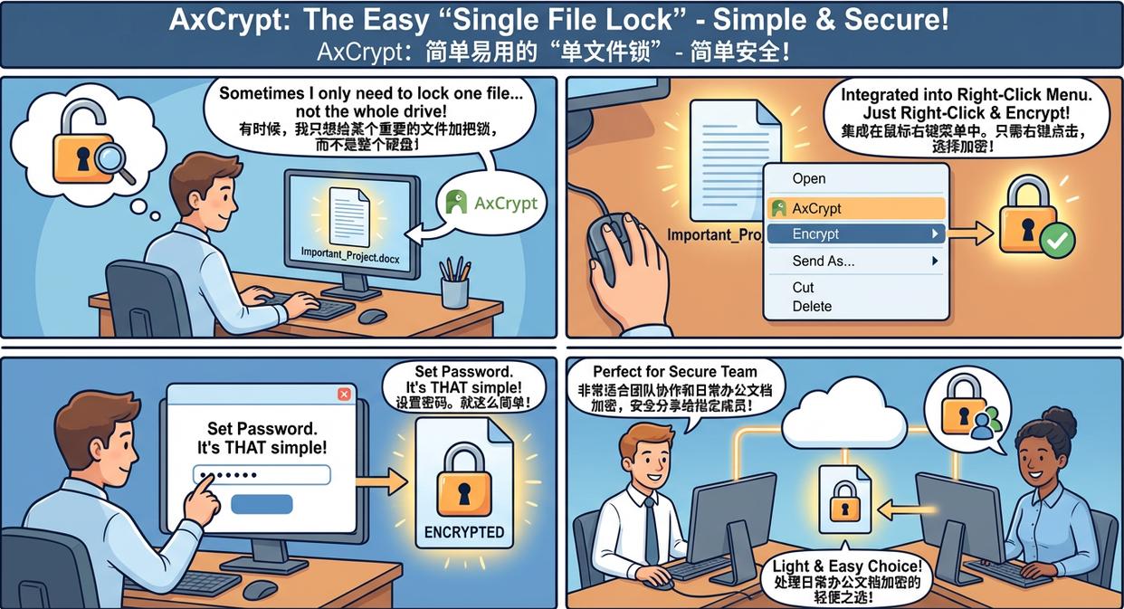 文件加密怎么加?推荐六个超好用的文件加密软件,用过都说好!(图6) 文件加密怎么加?推荐六个超好用的文件加密软件,用过都说好!(图6)