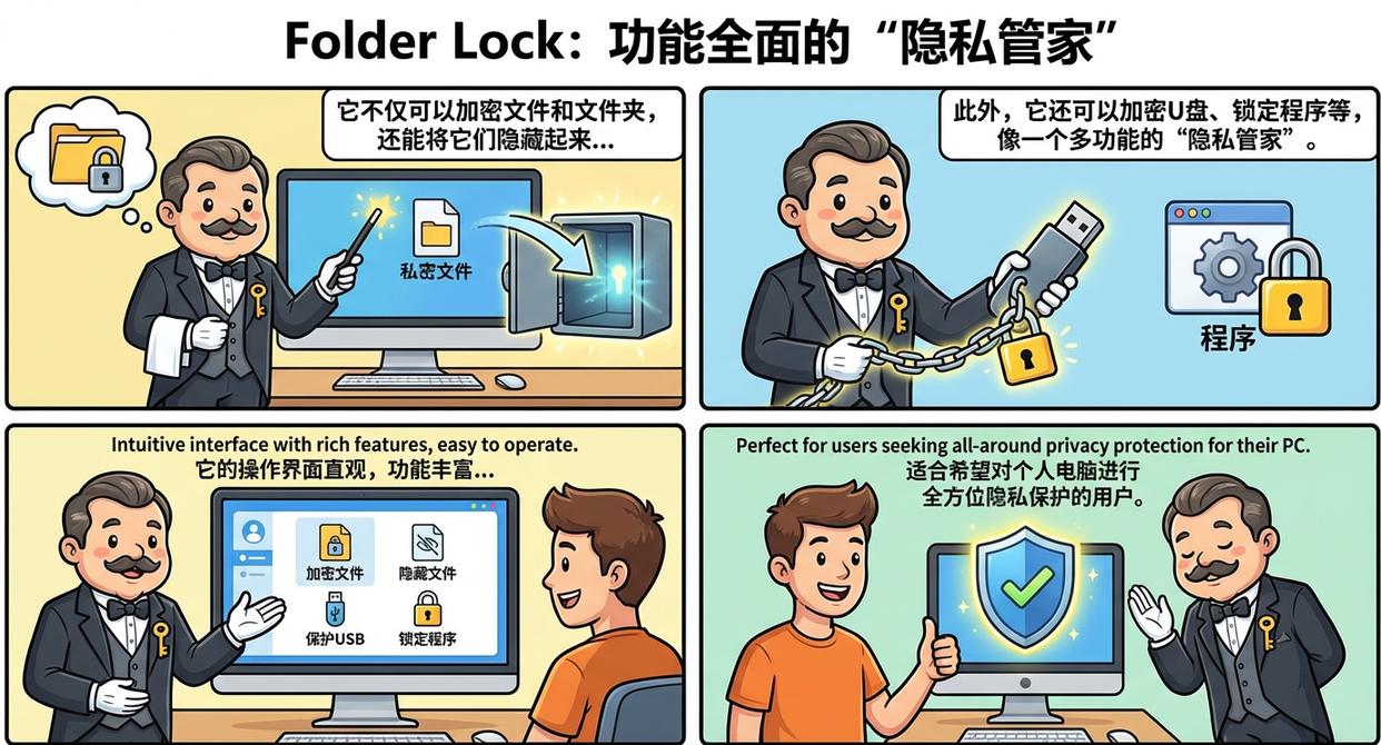 文件加密怎么加?推荐六个超好用的文件加密软件,用过都说好!(图8) 文件加密怎么加?推荐六个超好用的文件加密软件,用过都说好!(图8)