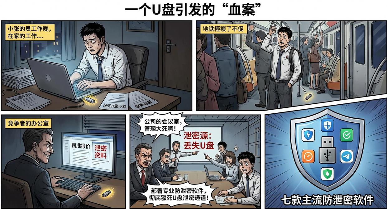 企业如何防止U盘泄密?分享七个U盘防泄密软件,U盘不再泄密(图1) 企业如何防止U盘泄密?分享七个U盘防泄密软件,U盘不再泄密(图1)