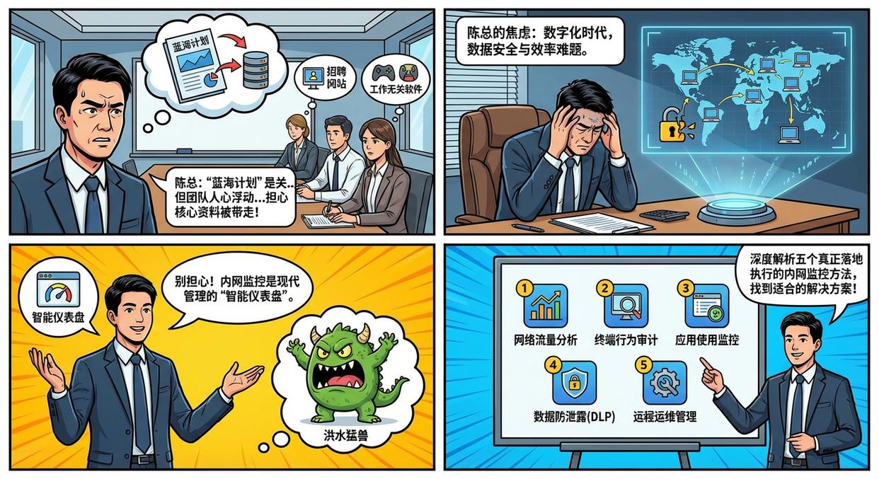 如何有效监控内网?告别管理焦虑,五大监控内网方法分享(图1) 如何有效监控内网?告别管理焦虑,五大监控内网方法分享(图1)