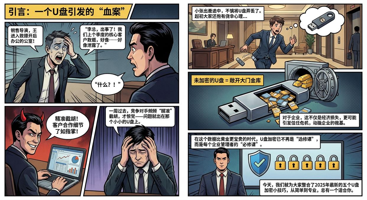 U盘怎么加密?25年最新整合了五个U盘加密小技巧,保护U盘安全(图1) U盘怎么加密?25年最新整合了五个U盘加密小技巧,保护U盘安全(图1)