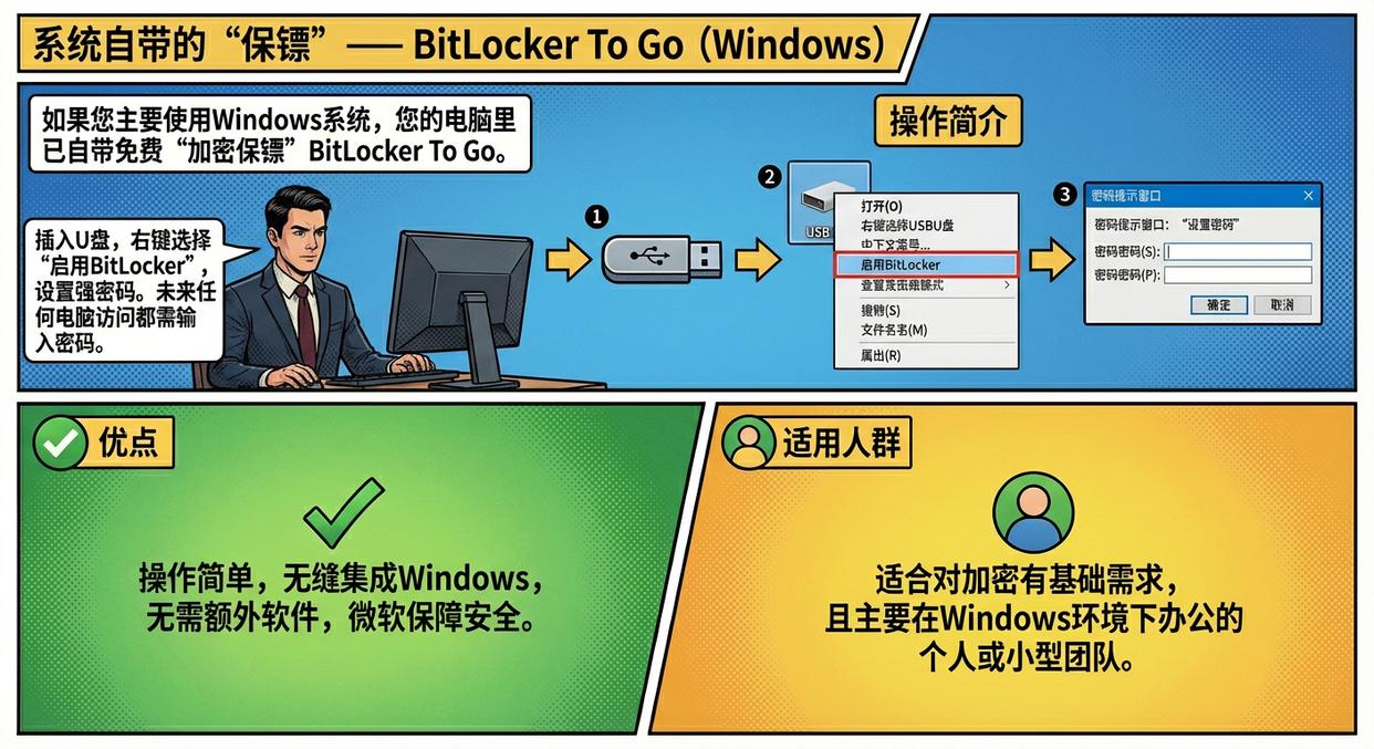 U盘怎么加密?25年最新整合了五个U盘加密小技巧,保护U盘安全(图2) U盘怎么加密?25年最新整合了五个U盘加密小技巧,保护U盘安全(图2)