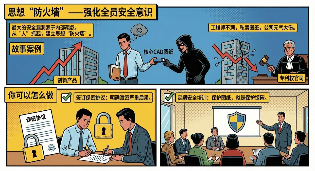 如何防止CAD图纸泄密?教你六个防止CAD图纸泄密的方法,码住学起来(图2) 如何防止CAD图纸泄密?教你六个防止CAD图纸泄密的方法,码住学起来(图2)