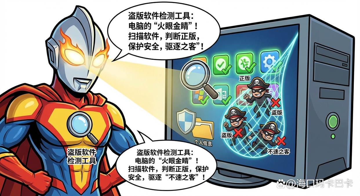 盗版软件检测工具是什么?分享四款主流盗版软件检测工具,快收藏啦(图1) 盗版软件检测工具是什么?分享四款主流盗版软件检测工具,快收藏啦(图1)