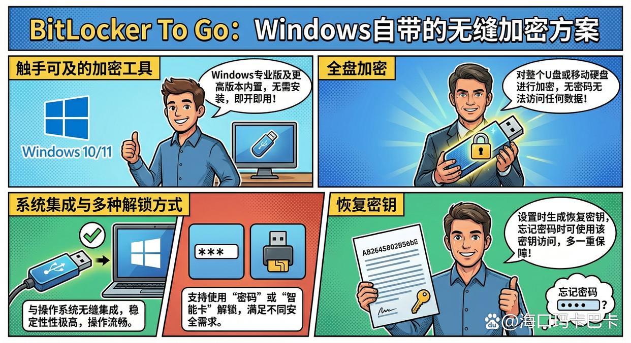 U盘想加密?分享六款常见的U盘加密软件,让U盘不再泄密(图2) U盘想加密?分享六款常见的U盘加密软件,让U盘不再泄密(图2)