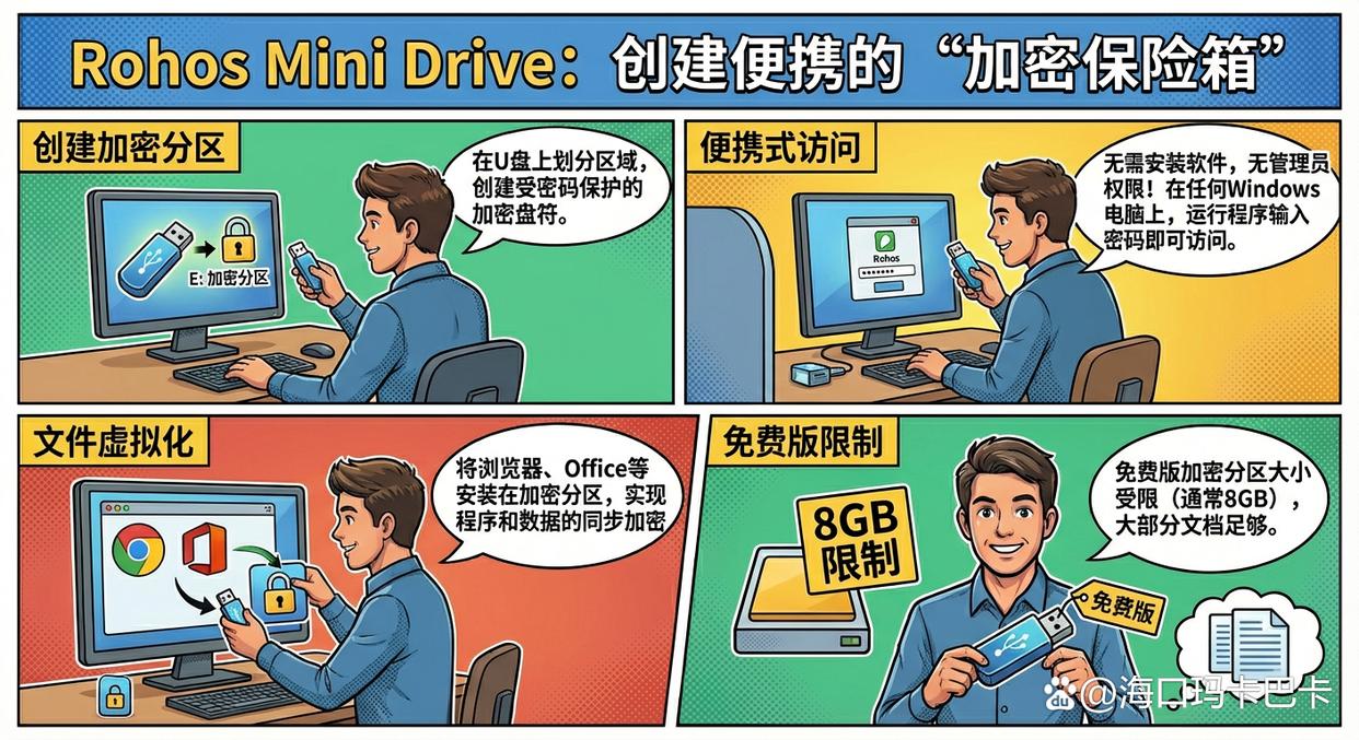 U盘想加密?分享六款常见的U盘加密软件,让U盘不再泄密(图3) U盘想加密?分享六款常见的U盘加密软件,让U盘不再泄密(图3)