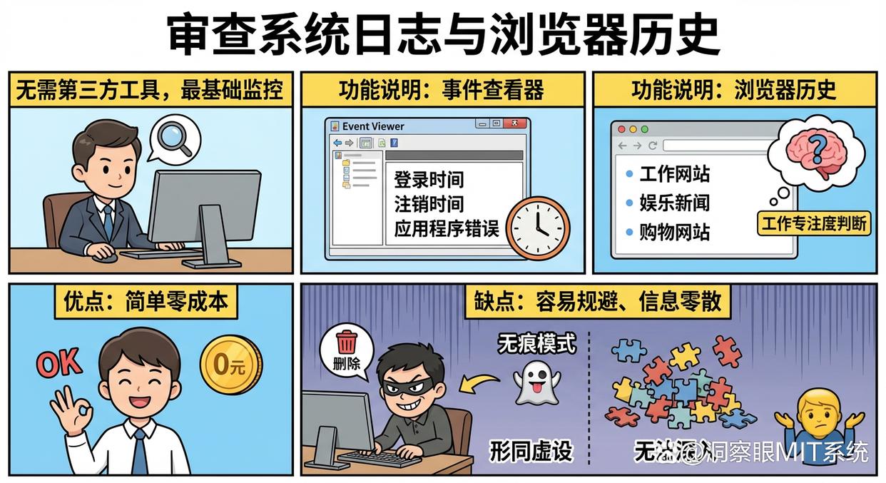 如何有效进行电脑监控?六大实用的电脑监控方法,轻松监控电脑(图2) 如何有效进行电脑监控?六大实用的电脑监控方法,轻松监控电脑(图2)