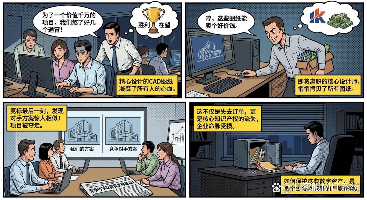 担心CAD图纸泄密?分享七款超好用的CAD图纸防泄密软件,快码住(图1) 担心CAD图纸泄密?分享七款超好用的CAD图纸防泄密软件,快码住(图1)