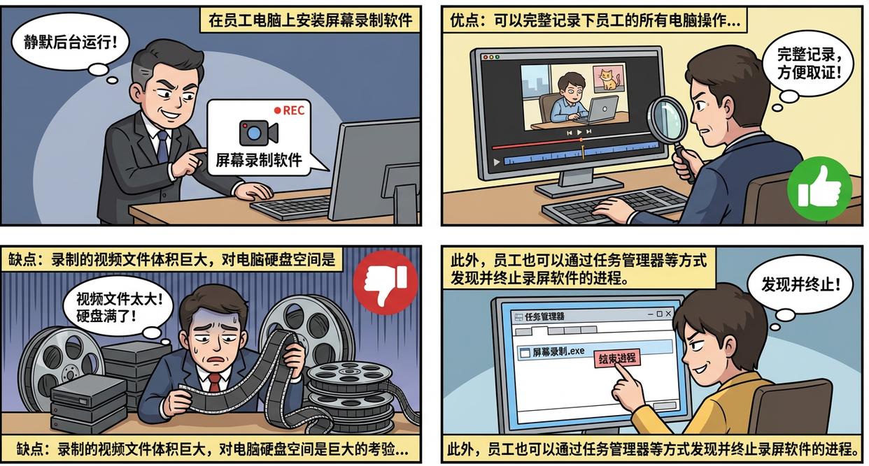 电脑屏幕怎么实时监控?五个实时监控电脑屏幕的方法教给你,快码住(图3) 电脑屏幕怎么实时监控?五个实时监控电脑屏幕的方法教给你,快码住(图3)