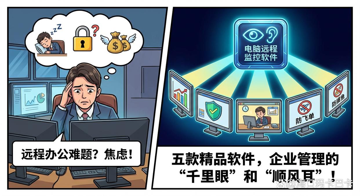 电脑远程监控软件有哪些?分享五个好用的远程监控软件,25年精品(图1) 电脑远程监控软件有哪些?分享五个好用的远程监控软件,25年精品(图1)