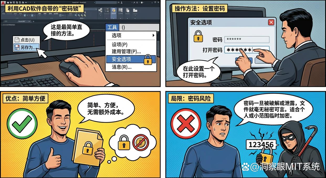 CAD图纸怎么加密?教你六个CAD图纸加密小妙招,全方位守护图纸安全(图2) CAD图纸怎么加密?教你六个CAD图纸加密小妙招,全方位守护图纸安全(图2)