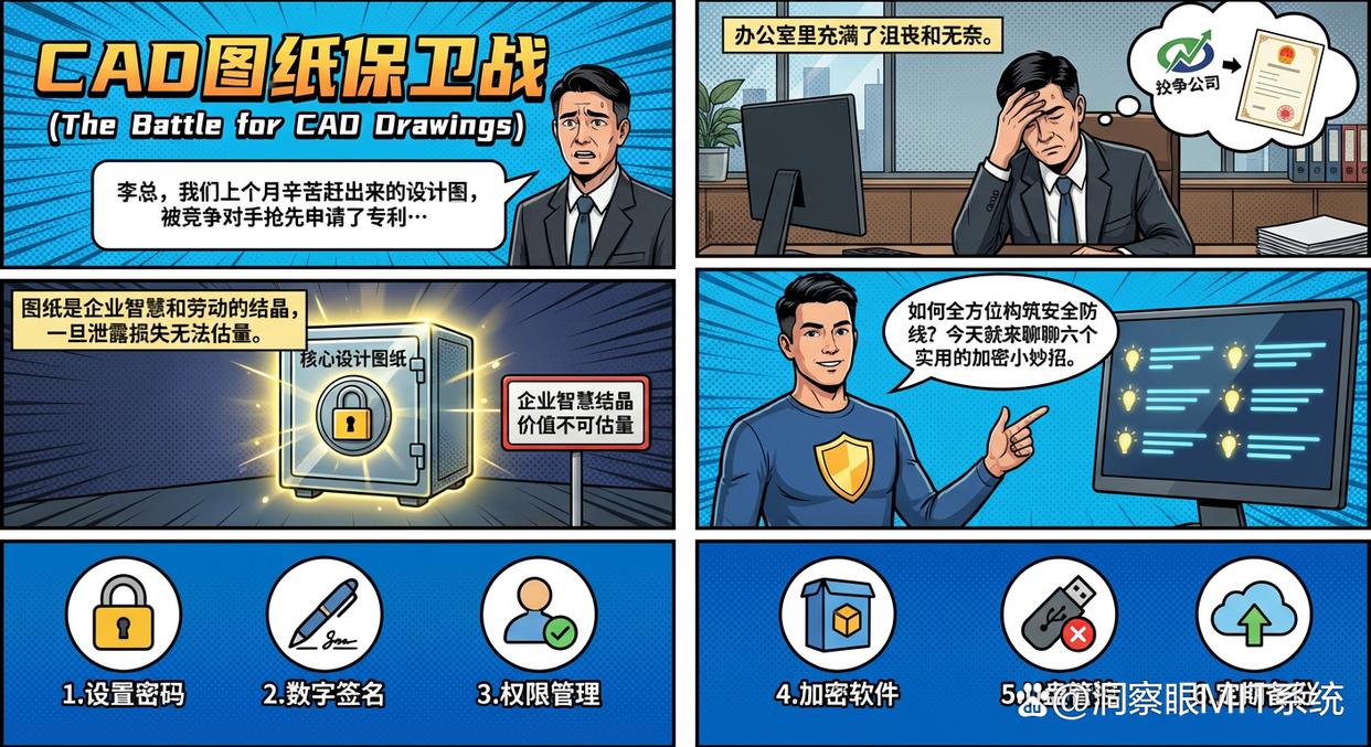 CAD图纸怎么加密?教你六个CAD图纸加密小妙招,全方位守护图纸安全(图1) CAD图纸怎么加密?教你六个CAD图纸加密小妙招,全方位守护图纸安全(图1)