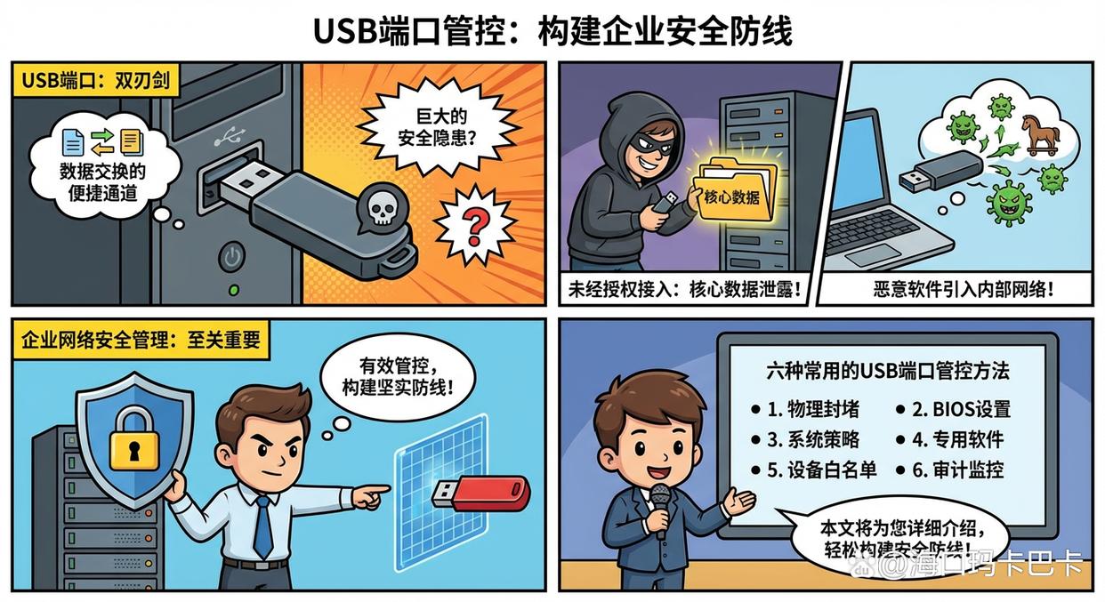 怎么管理USB端口?USB端口管控的六个实用的方法,轻松管控USB(图1) 怎么管理USB端口?USB端口管控的六个实用的方法,轻松管控USB(图1)