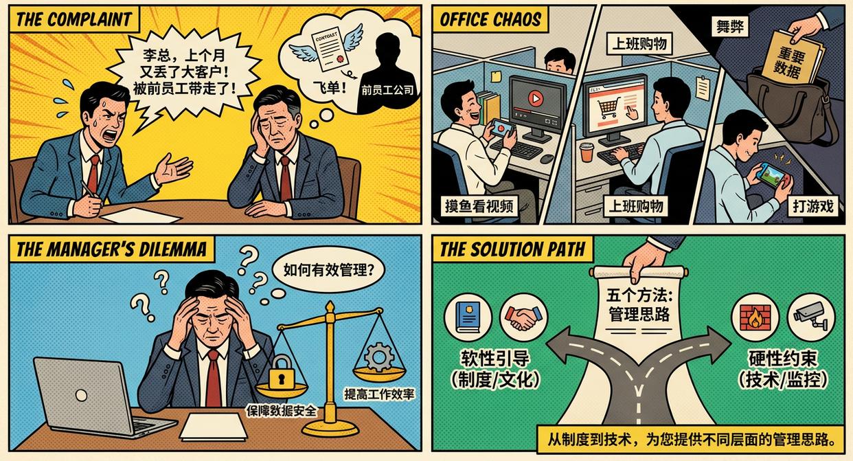 如何监控员工上网行为?分享五个实时监控员工上网行为的方法,快试试(图1) 如何监控员工上网行为?分享五个实时监控员工上网行为的方法,快试试(图1)