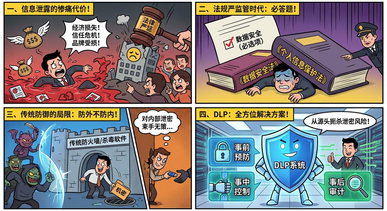 DLP数据防泄漏软件有哪些?推荐六个DLP数据防泄漏软件,都是精品!(图2) DLP数据防泄漏软件有哪些?推荐六个DLP数据防泄漏软件,都是精品!(图2)